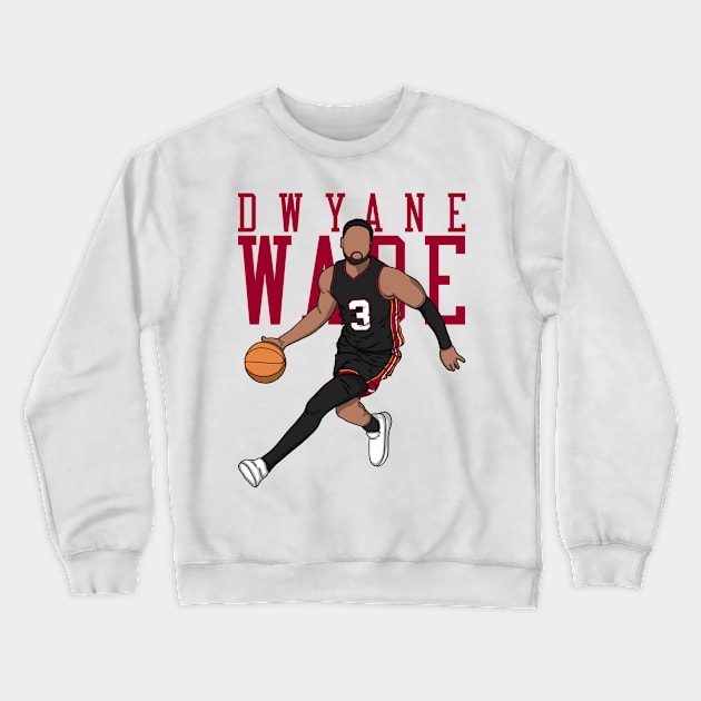 Dwyane Wade Comic Style Crewneck Sweatshirt by mia_me